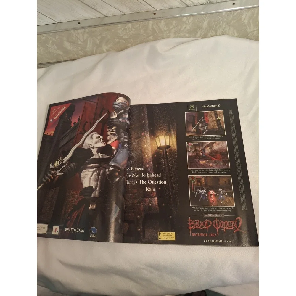 Game Informer Nov 2002 Issue 115 Starcraft Ghost Resident Evil Zero Ad Vice City